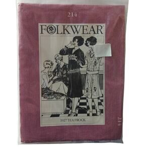 Folkwear 1927 Tea Frock Sewing Pattern Womens Sizes 8-14 Uncut